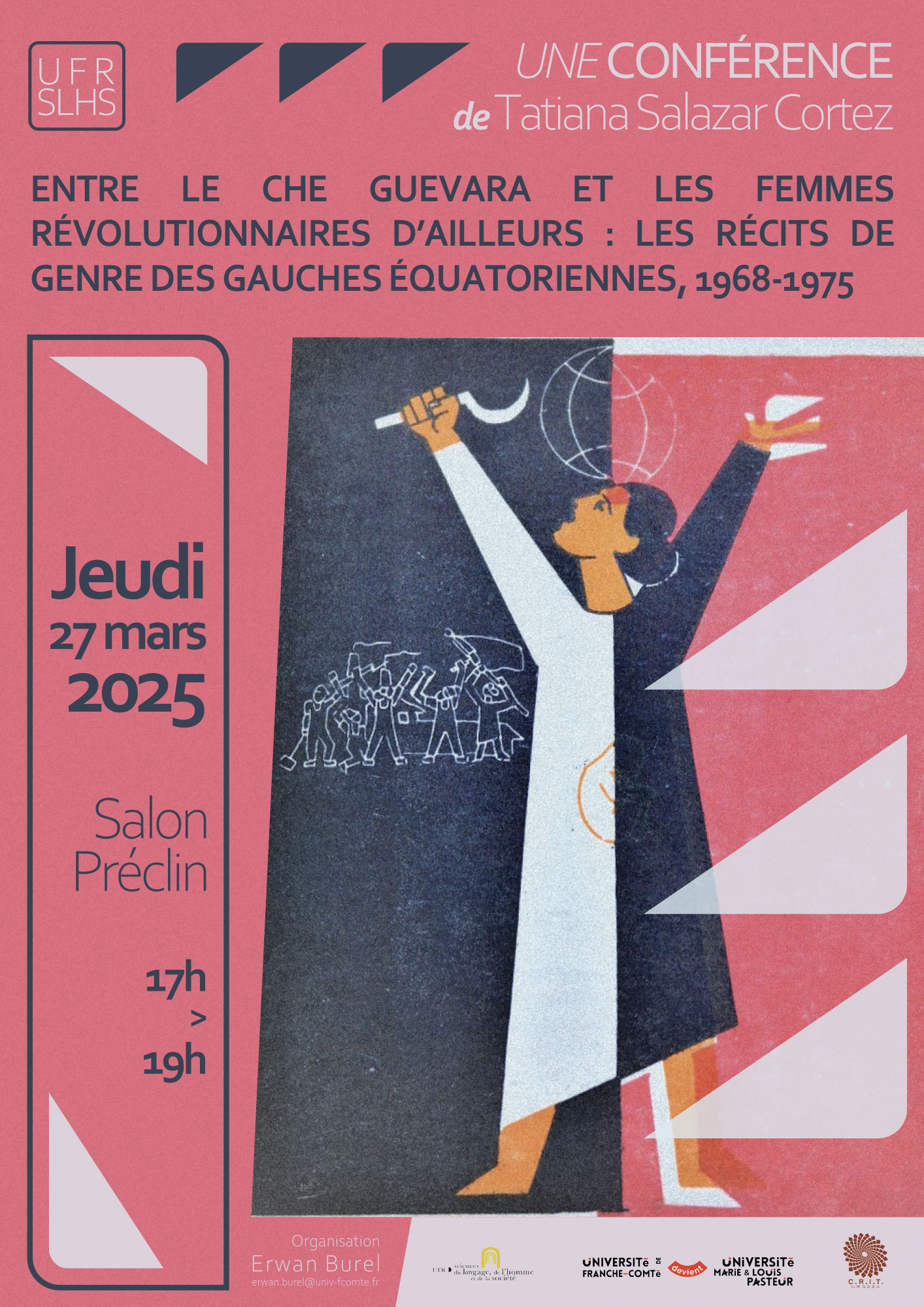 Entre le Che Guevara et les femmes révolutionnaires d’ailleurs